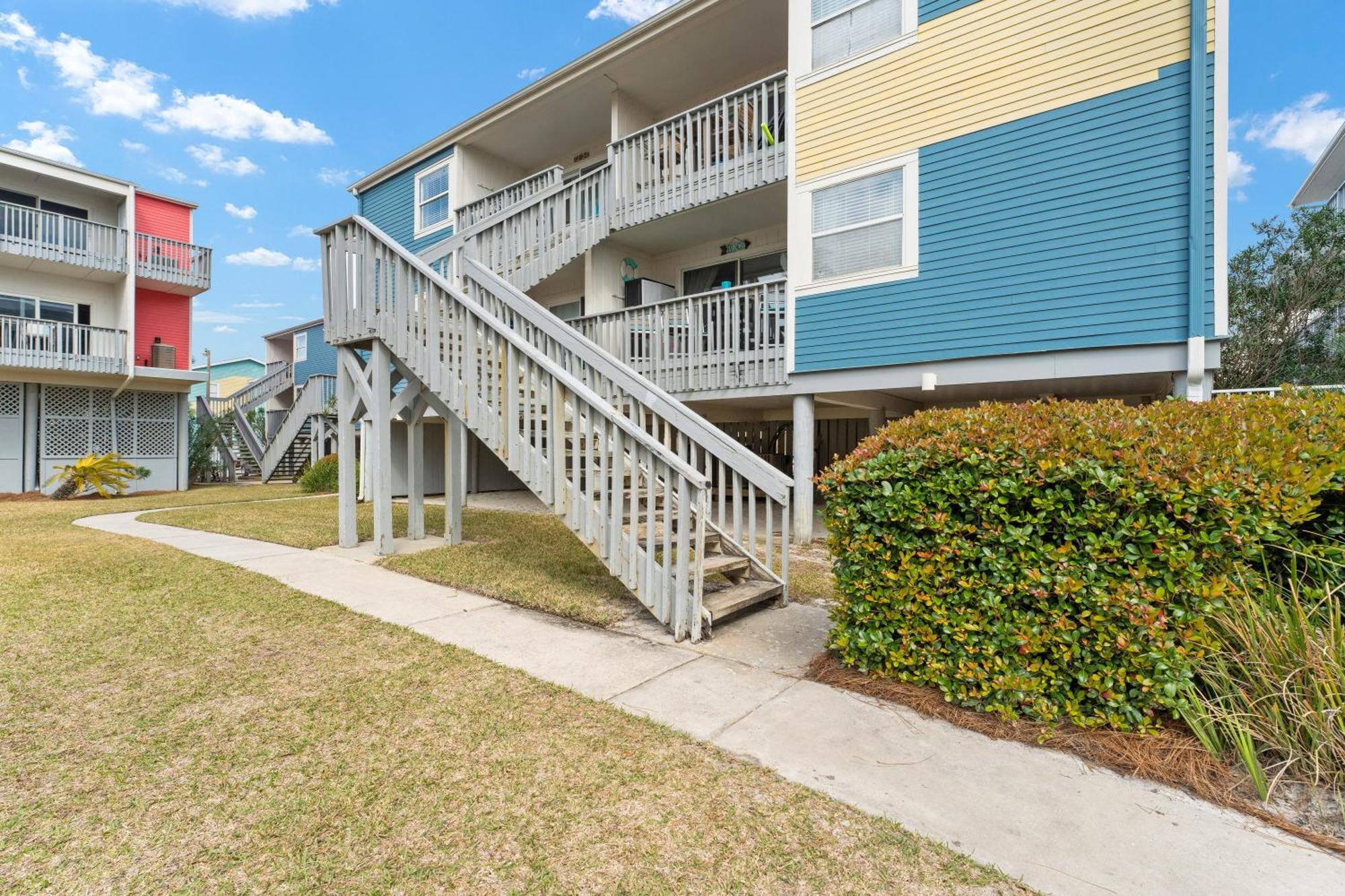 Villas On The Gulf L1- Ocean View Steps To Beach! Pensacola Beach Bagian luar foto
