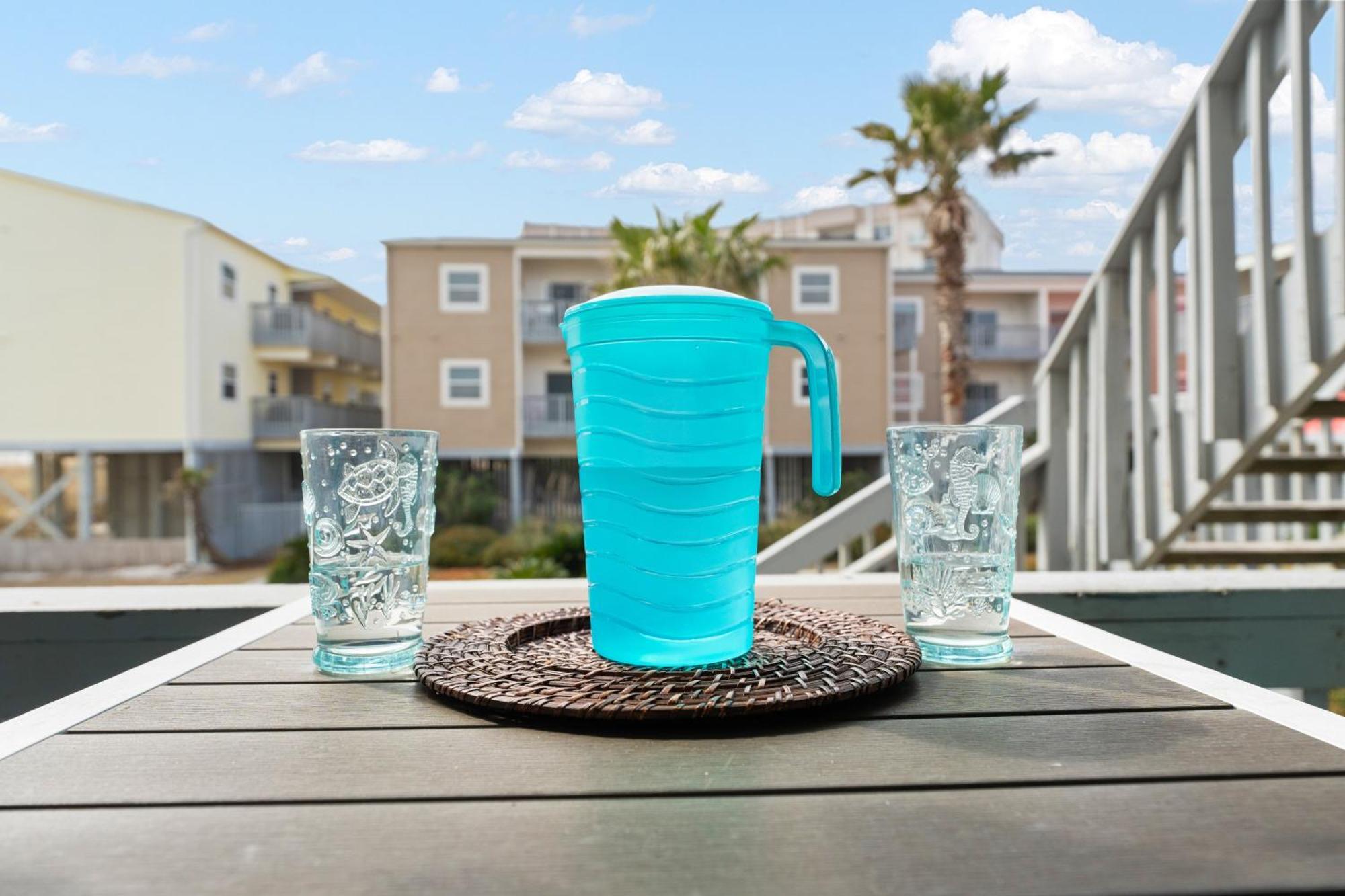 Villas On The Gulf L1- Ocean View Steps To Beach! Pensacola Beach Bagian luar foto